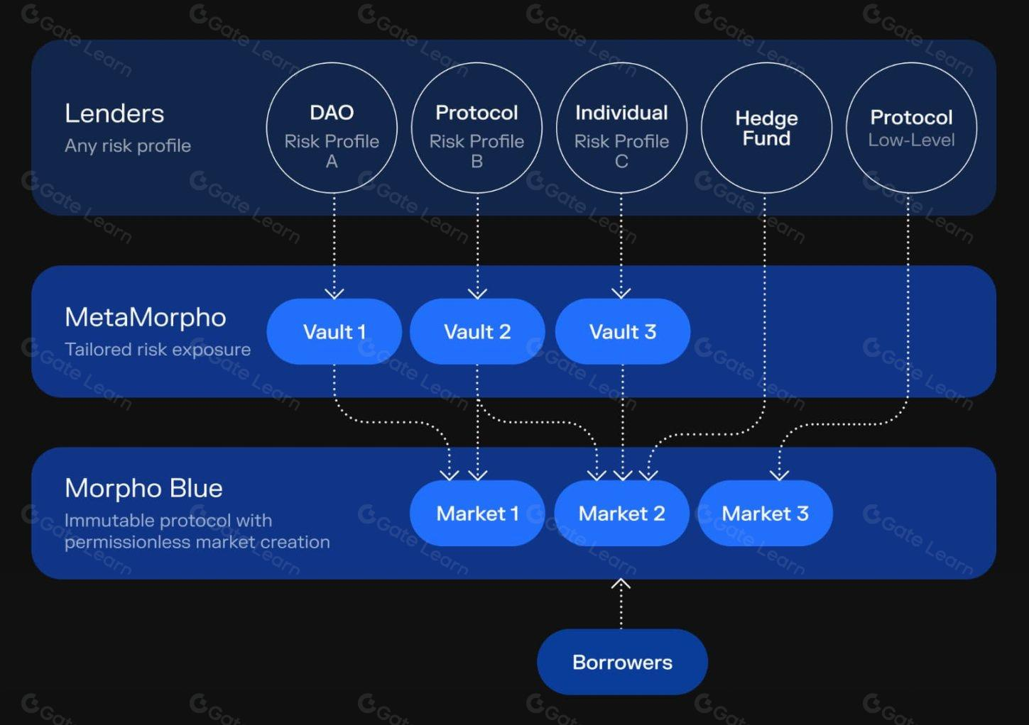An Overview of the Morpho Lending Protocol (Source: Gate.io) 