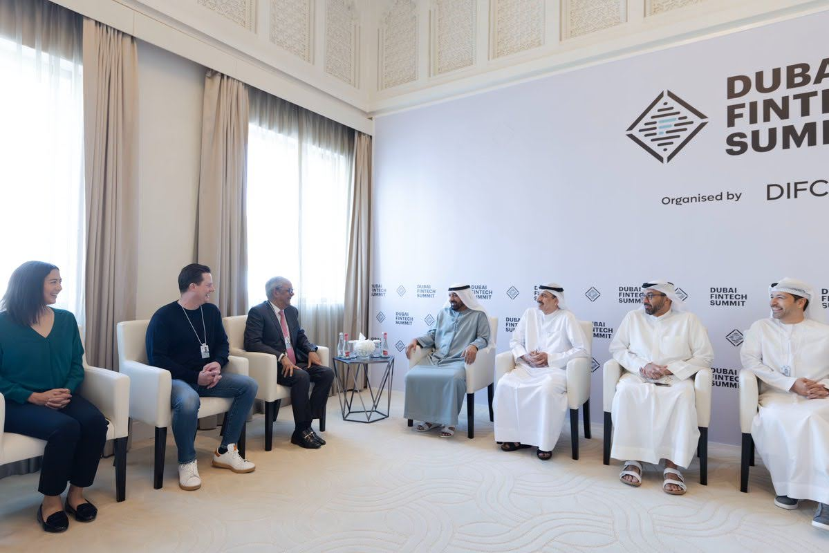 Ripple executives meeting with UAE officials. Source: Dubai Media Office