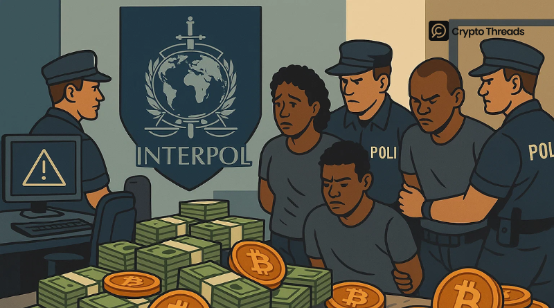 Interpol Busts Crypto Scams Across Africa: Over 1,200 Arrested, Nearly $100 Million Seized